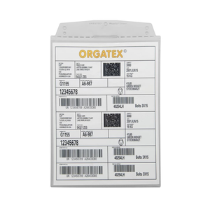 Portadocumenti in Plastica con Tasche Appendibili DIN A4 Verticale Grigio Chiaro Confezione da 10-SD018-07 - Product Image 1