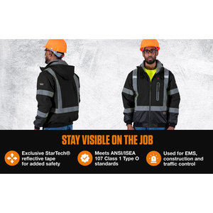 Invierno clima frío manga desmontable trabajo seguridad chaquetas Oem Pakistán fábrica directa al por mayor chaquetas de seguridad - Product Image 6