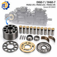 Kit de réparation de pompe hydraulique Doosan 401-00424 KYB : Pièces de bloc-cylindres et de plaque de soupape pour DX60-7 DH60-7 PSVD2-17E PSVD2-21E PSVD2-27E