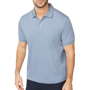 Nueva Camiseta Polo para Hombre, Elegante y Cómoda, Diseño Nuevo, Estilo Urbano, Cuello Redondo, Algodón, Talla Grande - Product Image 4