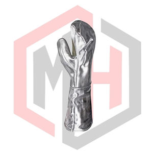 ถุงมือเชื่อมป้องกันความร้อน ยอดนิยม คุณภาพสูง ทนความร้อน ป้องกันไฟฟ้าสถิต ทนการฉีกขาด 11 ออนซ์ โพลีเอสเตอร์ ปราศจากแป้ง 14 - Product Image 2