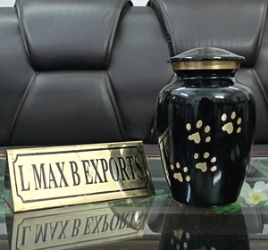 โกศใส่ศพสำหรับสัตว์เลี้ยงทำจากโลหะขี้เถ้าโกศที่ระลึกขายดีสำหรับตกแต่งบ้าน - Product Image 5