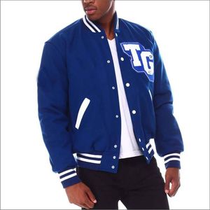 Chaquetas Varsity de Invierno para Hombre, Talla Grande, Estilo Vintage Urbano, 300g Poliéster/Algodón, Venta al Por Mayor, Personalizadas, Frente 2026 - Product Image 4