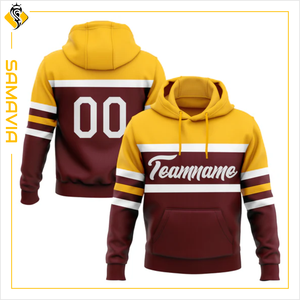 SAMAVIA Sweat à capuche à sublimation avec impression de logo personnalisé Sweat à capuche pour la salle de sport et les vêtements de plein air - Product Image 1