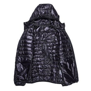 Logotipo personalizado al aire libre invierno nuevo estilo chaqueta Puffer bajo MOQ precio de fábrica burbuja a prueba de viento chaqueta de invierno de los hombres - Product Image 6