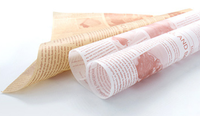 Papier sulfurisé antiadhésif pour la cuisson, feuilles de qualité alimentaire résistantes à la graisse pour emballer les burgers et les sandwichs