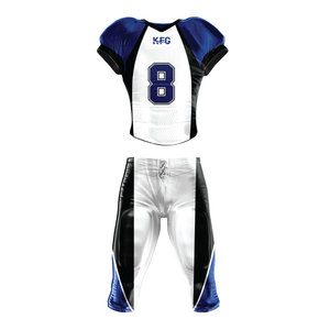 Uniforme de Fútbol Americano Cómodo y Duradero, Hecho con Material Ligero para una Mejor Transpirabilidad, Servicio OEM, Rendimiento del Jugador - Product Image 1