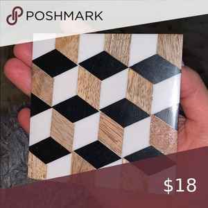 Sous-verres en incrustation d'os de style classique Tapis et tampons de qualité supérieure pour hôtels maisons restaurants cuisine mariages fêtes - Product Image 2