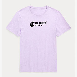 Camiseta de punto de algodón 100% Unisex, ropa de Fitness personalizada con estampado gráfico en blanco para hombres, corte de equipo de GUANTES City - Product Image 4