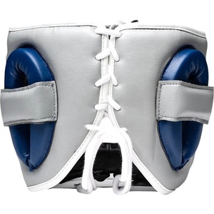 Protège-tête de boxe professionnel réglable en cuir véritable, personnalisable, respirant et durable – Meilleure vente - Product Image 3