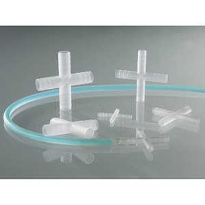 Four-Way PVDF Connectors for Industrial and Laboratory Use-Burkle GmbH - Product Image 2