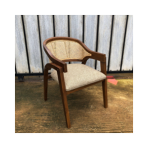 Venta al por mayor de calidad duradera al aire libre interior de madera de teca Silla de caña de ratán para comedor sala de estar - Product Image 5