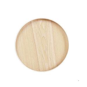 Grand plateau de service en bois avec poignées Plateau décoratif en bois d'acacia multi-usage pour cuisine salon - Product Image 5