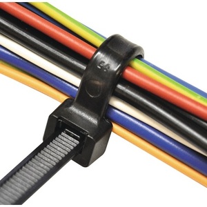 SAPISELCO <b>Cable</b> Ties 450mm Length 7.5mm Width Polyamide 6.6 Black 100pcs/<b>Bag</b> - Product Image 3