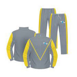 Logo personnalisé en gros pull veste ensembles pour hommes hommes survêtements vierges coupe-vent vêtements de sport fermeture éclair complète survêtement chaud pour hommes - Product Image 2