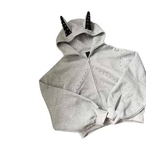 Sudadera con Capucha Personalizada de Moda Masculina, Informal, Ligera, de Manga Larga, de Forro Polar - Product Image 1