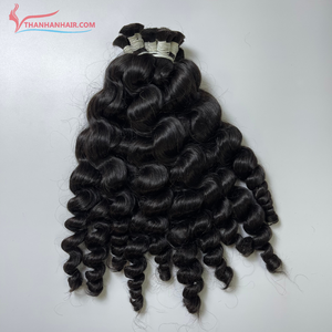Ietnamese-pelo negro rizado a granel de Hanh n Hair, nueva colección Genius weft - Product Image 5