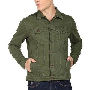 Veste en jean de couleur unie de dernière conception pour hommes veste personnalisée pour hommes veste en jean de marque élégante bonne respirabilité pour hommes en denim - Product Image 6