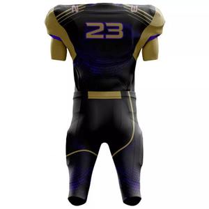 Maillots de football américain imprimés de haute qualité, manches courtes, respirants, anti-humidité, séchage rapide, grandes tailles, polyester - Product Image 6