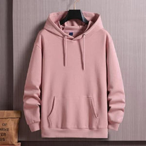 Sweatshirts à capuche délavés personnalisés de grande taille à manches régulières doublés et non doublés pour le printemps et l'automne Sweatshirts à capuche pour hommes lourds - Product Image 1