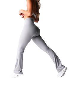 Pantalon de jogging évasé personnalisé en feutre, léger, décontracté, flatteur, taille mi-haute et vêtement de sport tendance pour la gym 2026 - Product Image 6