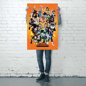 Póster del Anime My Hero Academia con Personajes Diversos - Product Image 4