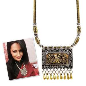 Jeweljunk 2 Tone Aleación de zinc Boho Collar 1111007-Chic Accesorio de moda - Product Image 1