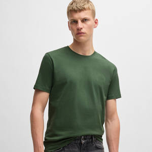 T-shirts vierges 100 % coton de haute qualité, personnalisables avec logo OEM, col rond, grammage lourd, séchage rapide, pour hommes – Collection été tendance - Product Image 2