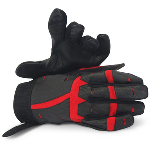 Guantes de bateo de béisbol de cuero Cabretta de superalta calidad hechos a medida al por mayor con nuevo diseño para jugadores profesionales jóvenes y adultos - Product Image 3