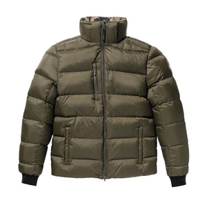 Nouvelle veste matelassée réversible pour homme, doudoune, veste rembourrée, logo surdimensionné, doudoune d'hiver noire, vestes matelassées personnalisées 2025 - Product Image 1