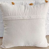 Housses de coussin en coton tissé rafraîchissant de haute qualité pour canapés et lits, motifs imprimés lumineux, oreillers décoratifs, style moderne et simple pour la maison