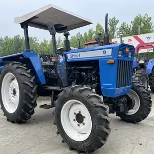 100% çalışma koşulu 100hp kullanılmış traktör online new holland 120hp tarım makineleri tarım traktörleri iyi fiyata satın