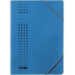 Recycled Blue ELBA Chic <b>A4</b> Cardboard File <b>Folder</b> - Product Image 1