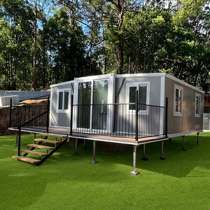 <span class=keywords><strong>Casa</strong></span> Container Espandibile Popolare da 20 Piedi in Offerta Speciale, Case Prefabbricate con 2 Camere da Letto - Product Image 1