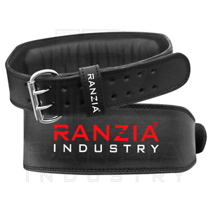 Logo personnalisé professionnel équipement de Fitness de gymnastique en cuir véritable entraînement haltérophilie taille de gymnastique ceinture de soutien de levage lourd - Product Image 1