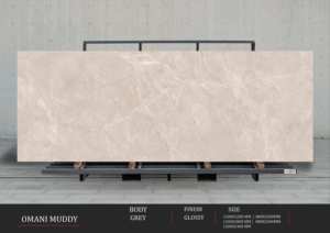 Surfaces architecturales imposantes créées avec des dalles en porcelaine haute brillance de 1200x3200 mm - Product Image 5