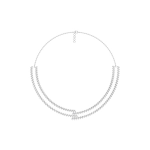 Elegante Collar de Plata de Ley 925 con Diamantes Cultivados en Laboratorio, Certificados por IGI, para Oficina/Trabajo, Unisex, el Más Regalado en 2025 en India - Product Image 3