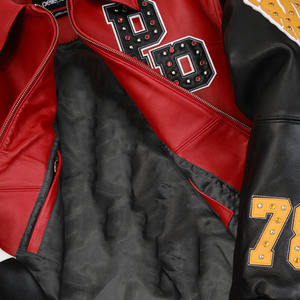 Chaqueta impermeable a prueba de viento de cuero genuino Premium para hombre al mejor precio Teñido liso para invierno en todos los tamaños Venta en línea disponible - Product Image 4