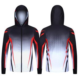 Ropa de Pesca Personalizada de Fábrica, Camisas de Pesca de Manga Larga con Capucha para Exteriores, de Secado Rápido, Jersey para Hombre, Sudaderas de Verano, FÁCILES DE LAVAR - Product Image 6