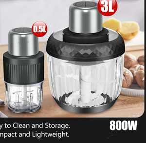 Robot culinaire multifonctionnel pour bébé, mini hachoir à légumes, mixeur électrique, hachoir à <span class=keywords><strong>viande</strong></span> - Product Image 2