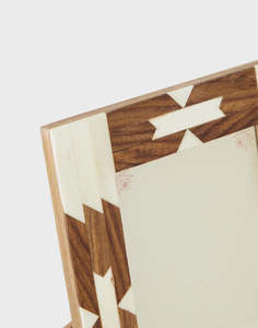 Cadre photo en bois incrusté d'os, fait main, de qualité supérieure, personnalisé, Falcon International, moderne, luxueux, durable, Inde - Product Image 6