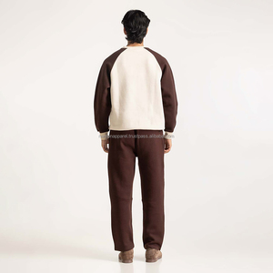 Nardon Apparel 350G Sudaderas y sudaderas con capucha de cuello redondo suelto Sudadera para hombre Sudadera con capucha de pareja con logotipo personalizado para hombres - Product Image 2