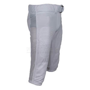 Pantalones de fútbol americano Equipo deportivo acolchado duradero con cintura ajustable Pantalones de fútbol americano transpirables para hombres - Product Image 6