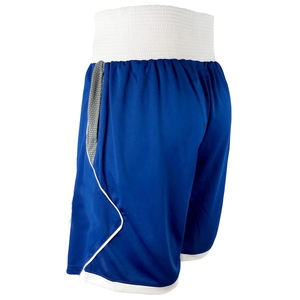 Pantalones cortos de boxeo elásticos lisos para hombre al por mayor de fábrica para lucha/pantalones cortos de boxeo profesionales de alta calidad para hombre - Product Image 4