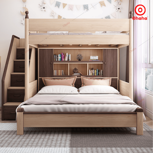 Ohaha Premium Modern Smart Bunk <b>Bed</b> - GTHD022 - Product Image 3