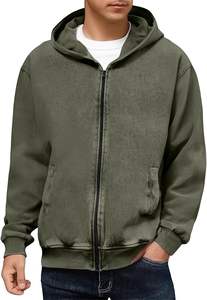 Sudadera con capucha informal para hombres y mujeres Sudadera con capucha de color sólido para personalización de marca - Product Image 6