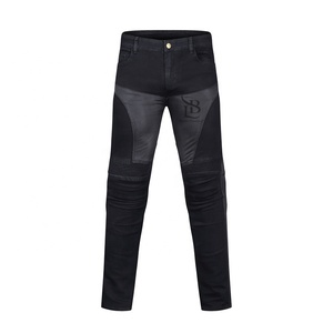 Top Selling <b>Men's</b> Motorcycle <b>Jeans</b> Pants Casual <b>Biker</b> Knee Protective Mesh XL Size Made in Pakistan OEM Service wholesale - Product Image 1