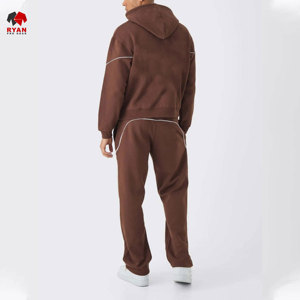 Ryan Pro tracksuit ของผู้ชายผ้าระบายอากาศได้ดีสวมใส่สบายพร้อมโลโก้ออกแบบได้ตามต้องการ - Product Image 3