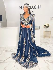 DABKA-Bordado de vestido de caftán bonito, cuentas de cristal, trabajo de piedra de cristal para boda, nuevo diseño, 2022 - Product Image 2