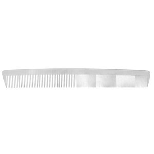 Salon de coiffure haut de gamme personnalisé en usine peigne à cheveux spécial en métal peigne de poche pour hommes peigne à barbe en métal en acier inoxydable bigoudi - Product Image 1